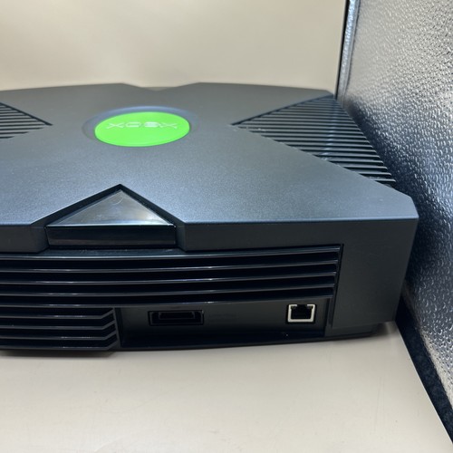 Original Microsoft Xbox Console Complete w Controller & Wires Tested Works - Picture 12 of 13