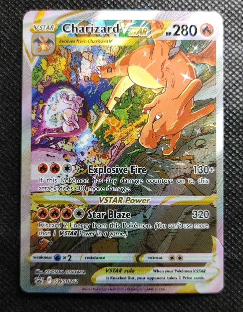 Charizard VSTAR 2022 Sword & Shield: Black Star Promo #SWSH262 Ultra-Premium Collection Price Guide - Sports Card Investor Charizard VSTAR 2022 Sword & Shield: Black Star Promo #SWSH262 Ultra-Premium Collection Price Guide - Sports Card Investor