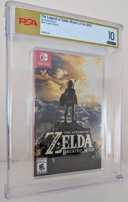 PERFECT 10! A++ Legend of Zelda: Breath of the Wild (Switch) PSA, NO WATA Sealed - Bild 1 von 4