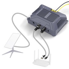 Starlink V2 Poe Injector, 180W 5 in 1 Gigabit POE Adapter Compatible with Sta...