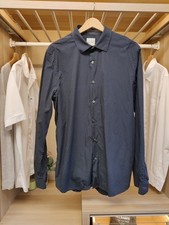 PAUL SMITH SIZE 17" BLACK SHIRT POLKA DOT LONG SLEEVE FORMAL OCCASION PARTY MENS