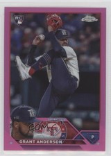 2023 Topps Chrome Update Pink Refractor Grant Anderson #USC161 15j4