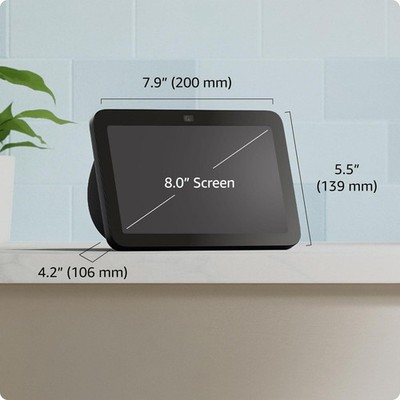 Amazon Echo Show 8 3rd Gen R85SD6 Smart Display HD Alexa Charcoal