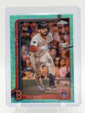 2025 Topps Chrome - Connor Wong #10 Logofractor Aqua Refractor /199