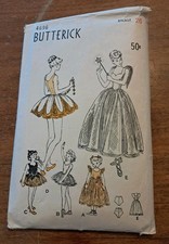 Butterick Sewing Pattern 4696 Costumes For Masquerade Fancy Dress Fairy COMPLETE