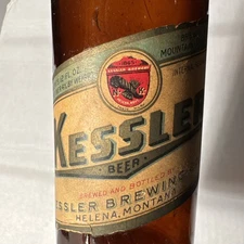 Kessler Beer Kessler Brewing co. Helena Montana. 12oz