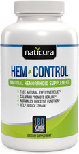 Hem-Control - Fast Effective Hemorrhoid Treatment Supplement - Powerful Formula