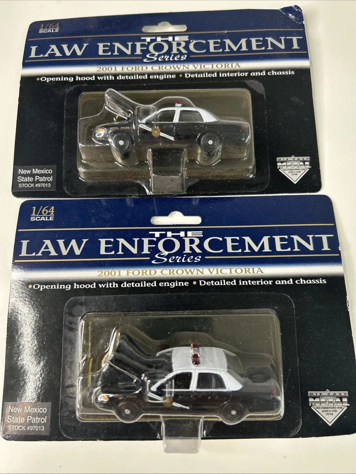 SpecCast Law Enforcement Series New Mexico State Patrol 1/64 01 Ford Crown Vic - Image 4 of 4