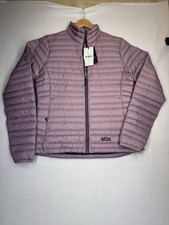 Stio Pinion Down Sweater Jacket Outerwear Berry Smoke Women  s Size XL NWT