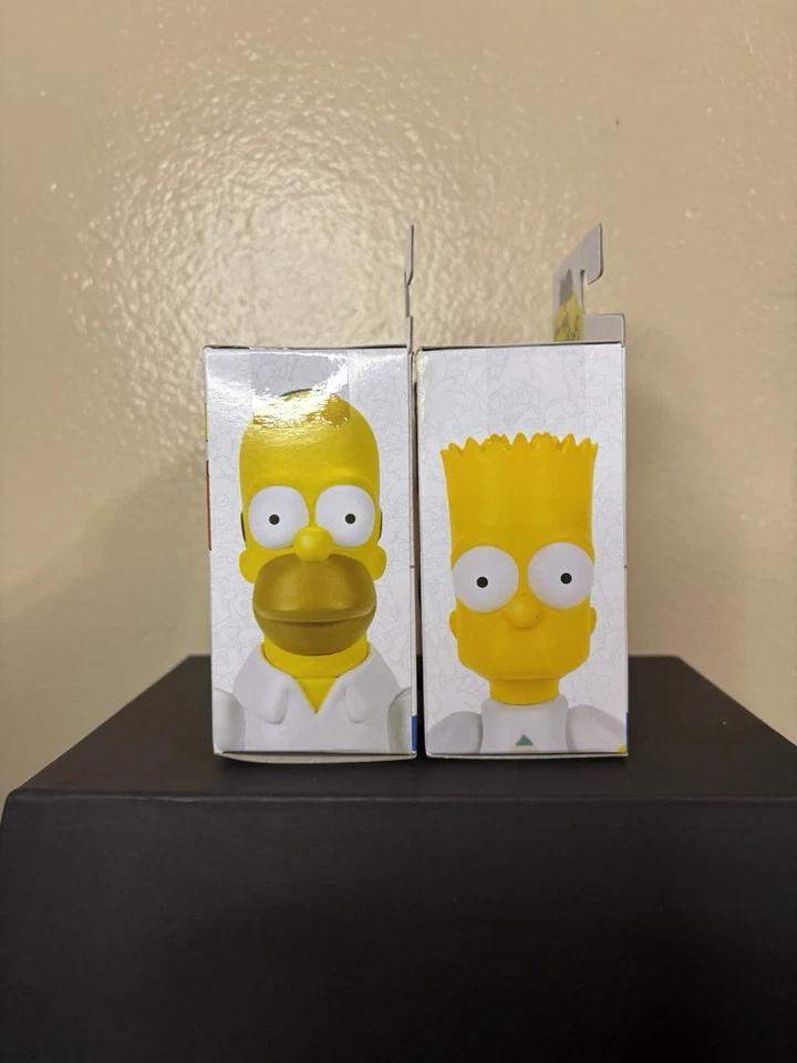 Juego de figuras “Los Simpson” Bart y Homero, 2,5” Jakks Nuevo Foto 2 de 3