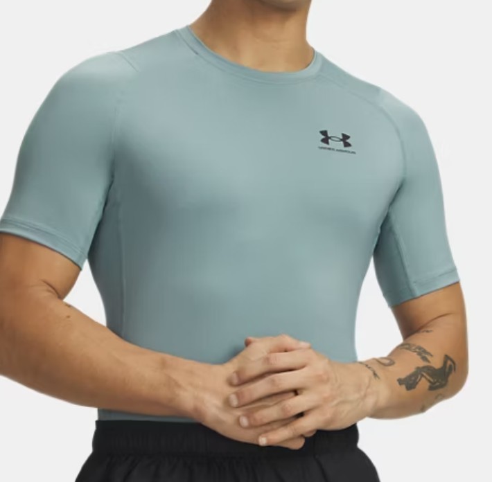 Under Armour Short Sleeve Compression Shirt UA Workout T-Shirt 1361518/ S