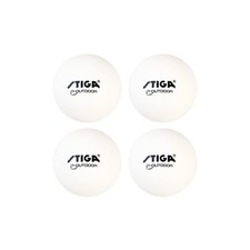 STIGA 1-Star Orange Balls 12-Pack 4 Pack Wind Resistance