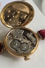 Antique 1918 WW1 Ladies ROLEX Dress Watch 9K 9ct Gold Box Inc 15 Jewels RARE
