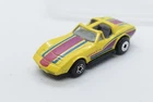 Matchbox Yellow C3 Chevrolet Corvette T-Roof Macau 1987 1/56 Vintage Diecast