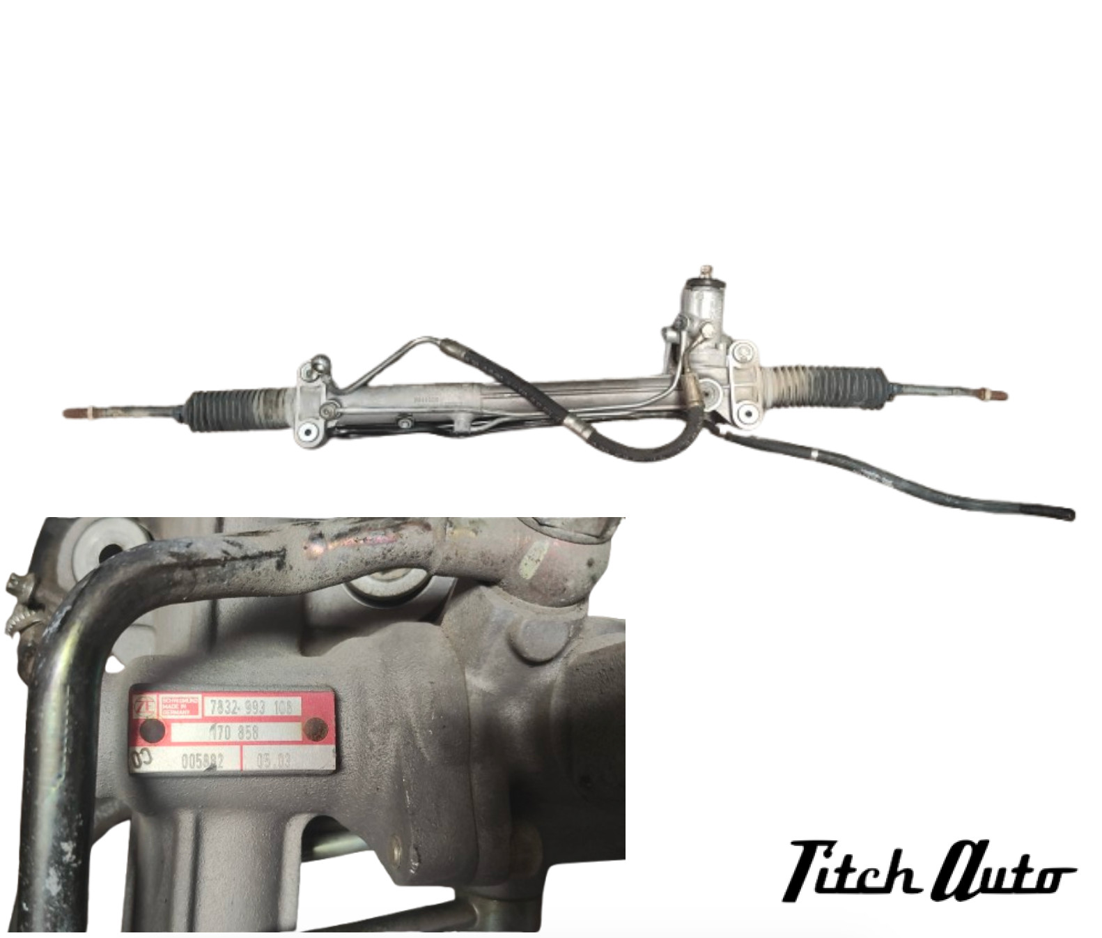 Ferrari 550 - 575 REMANUFACTURE AND RETURN Steering Rack Service