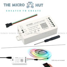 RGB LED Controller Driver SP108E WiFi iOS Android WS2812 SK9822 Strip