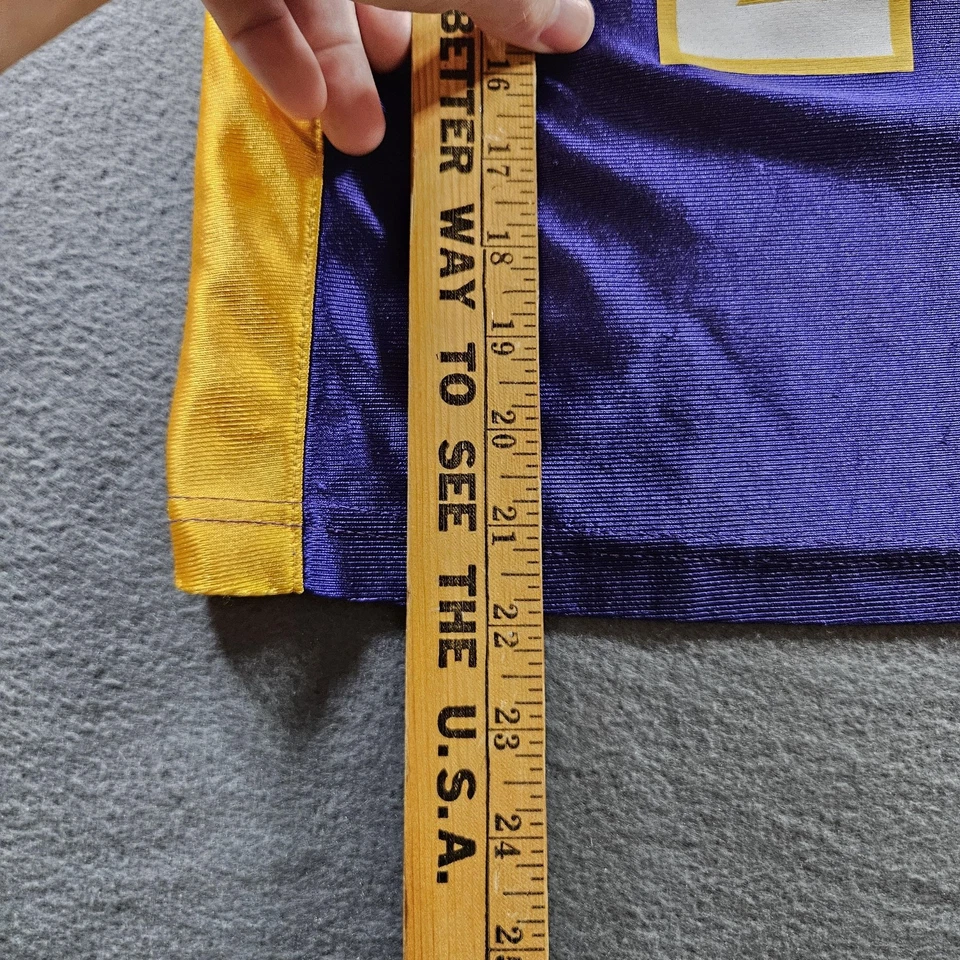 Los Angeles Lakers Shirt Youth Small Purple Gold NBA Basketball Kobe Bryant 24 - Image 4 of 4