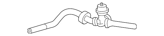 Manguera de entrada para Porsche Cayenne 2011-2018 (P/N 958-106-549-02)