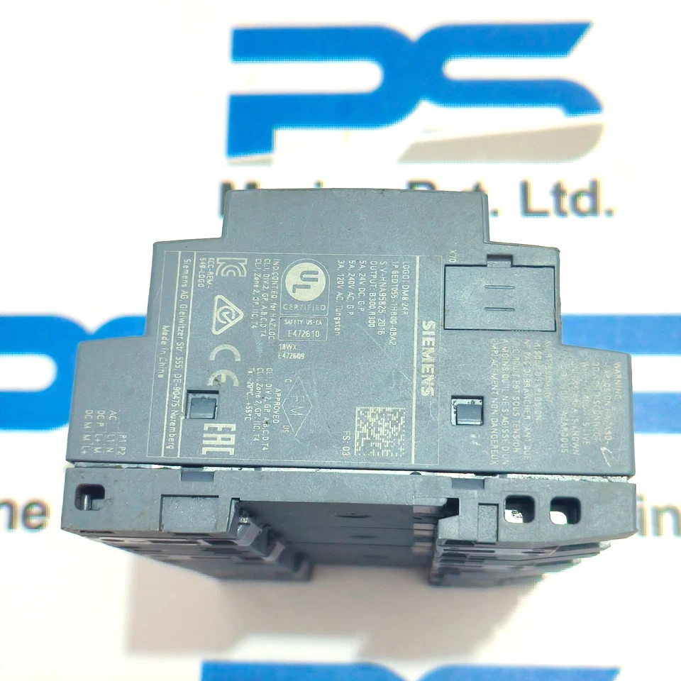 Siemens 6ED1052-1HB00-0BA8 LOGO! 24RCE With DM8 24 R 2Module 4xRelay/5A - Image 4 of 4