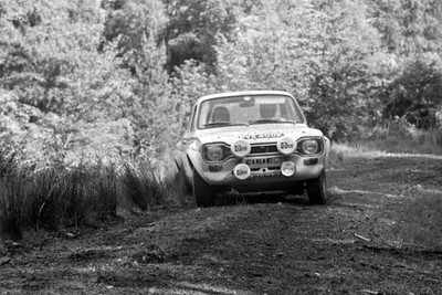 Ford Escort MkI during the Scottish Rally on June 03 1972 Racing Old Photo 8