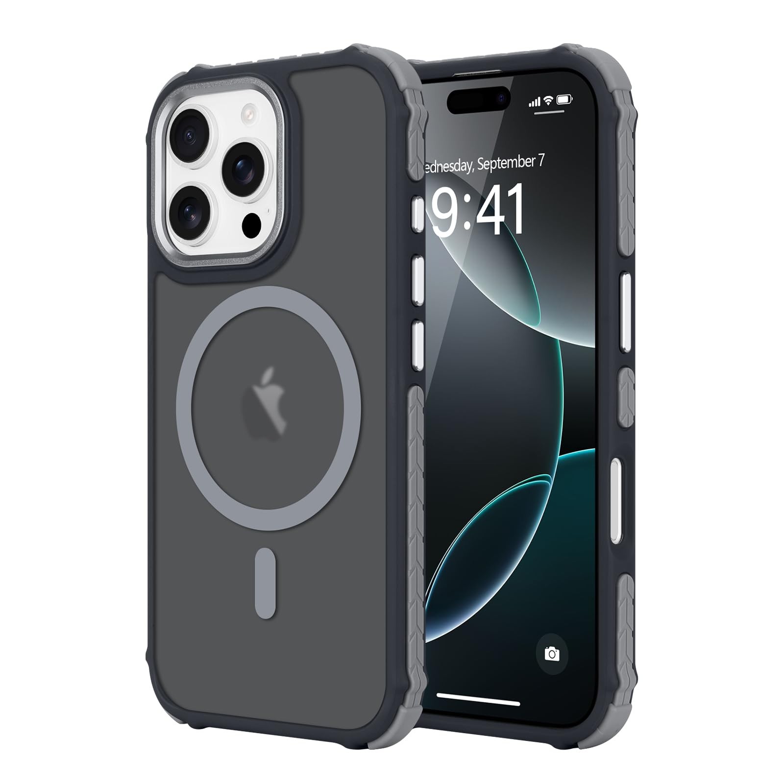 Coque de protection magnétique haut de gamme pour iPhone 16 Pro Max