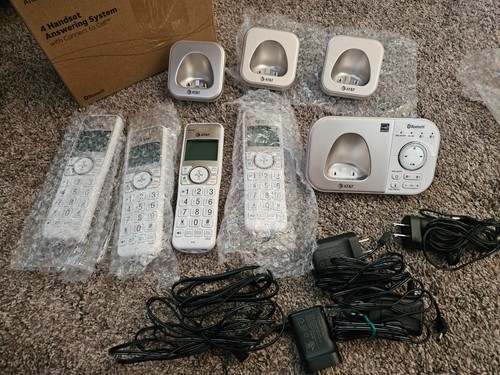 AT&T Cordless Landline 4 Phones with Answering Machine, BL3112-4, Bluetooth/cell - Bild 5 von 8