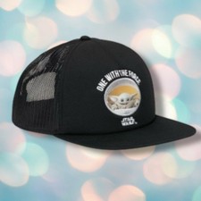 Star Wars Disney Mandalorian Baby Yoda Youth Boy s Snapback Baseball Hat