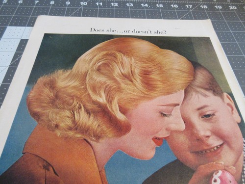 1957 Hair Color So Natural Miss Clairol Creme Formula Vintage Print Ad - Picture 2 of 4