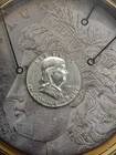 Silver 1954 P Franklin half dollar coin TP-9671