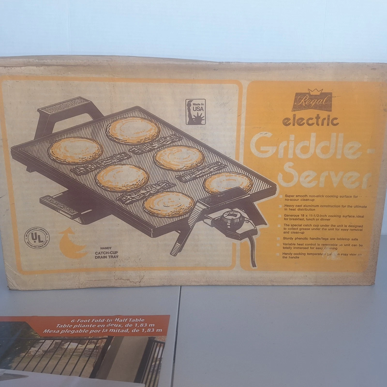 NEW UNOPENED Vintage Regal Electric Griddle, K6721, BRAND NEW, Very Rare
Opens in a new window or ta