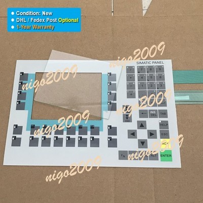 Fit for PANEL OP270 KEY-6 CSTN 6AV6542-0CA10-0AX0 GlassPanel w/ Membrane #jg
