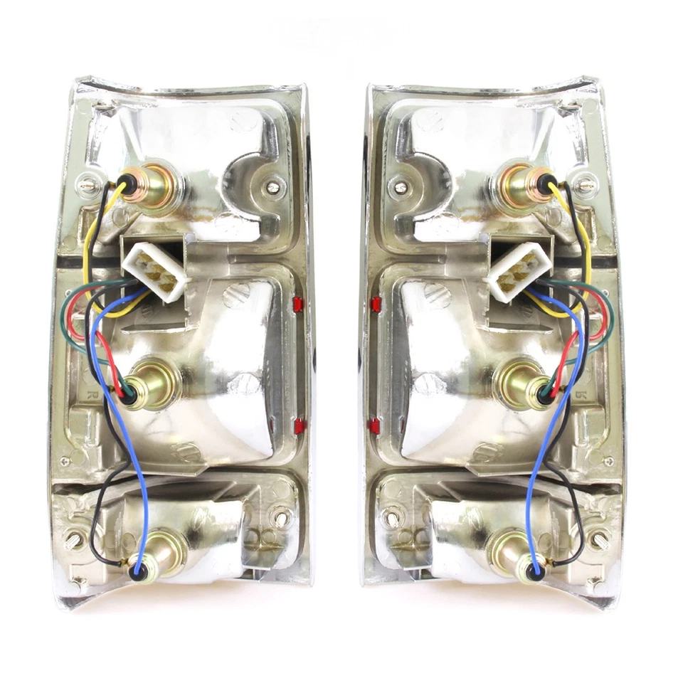 88-02 ISUZU TF TFR RODEO VAUXHALL BRAVA Pick-up Truck PAR DE LUCES TRASERAS CROMADAS Foto 3 de 4