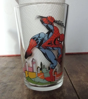 Verre Moutarde Marvel Spiderman 1978 - Bild 1 von 2