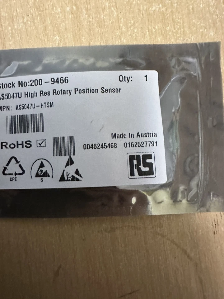 RS 200-9466 AM OSRAM AS5047U High Res Relay Position Sensors 14 Pin X 30 - Image 3 of 4