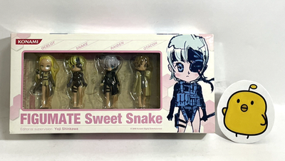 【フィギュア】KONAMI FIGUMATE Sweet Snake Konami Figumate Sweet Snake Figure Set of 4 Metal Gear Solid 4 w
