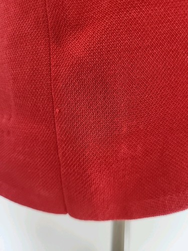 Cos X Lea Colombo Relaxed-Fit Printed Knitted T-Shirt Mens Small Red Floral - Picture 7 of 12