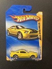 HOT WHEELS 2010 new models '10 ford shelby gt500 YELLOW BLACK R0924 MUSTANG PR5