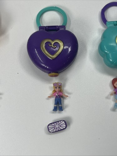 4x Polly Pocket Compacts Schlüsselanhänger Konvolut - Bild 6 von 17