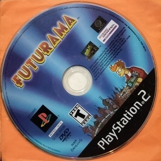Solo disco Futurama PS2