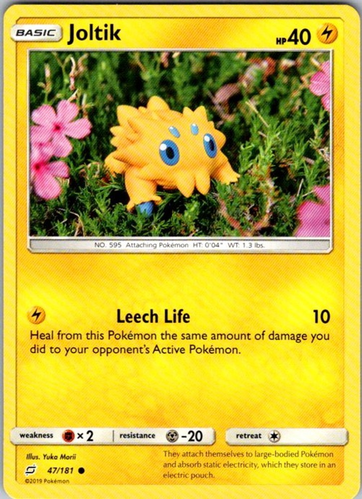 Pokemon SM - Team Up Joltik 47/181 NM