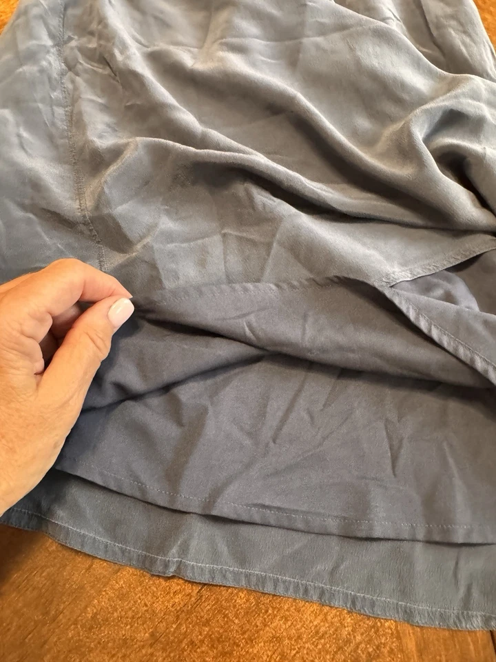 Vestido Fossil 100 % seda talla grande Foto 4 de 4