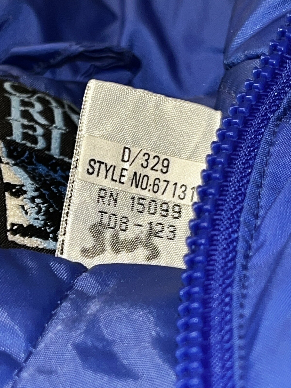 Vintage Y2K Kids Toddler Canyon River Blues Full Body Snowsuit Size 4T