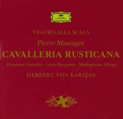 [SHM-CD] Mascagni: Cavalleria Rusticana Japan OBI Herbert Von Karajan UCCG-4959