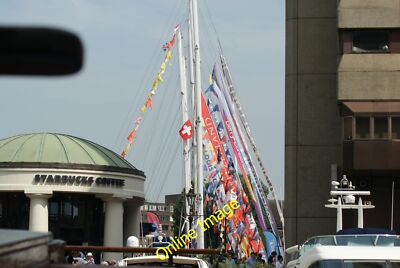 Foto 12x8 Ansicht einer bunten Mastenvielfalt der Weltrunde Ausschnitt c2014