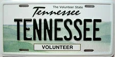 Tennessee License Plate Novelty Fridge Magnet