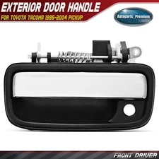 Upgraded Metal Exterior Door Handle w/ Keyhole for Toyota Tacoma Front Driver