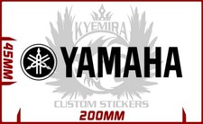 Yamaha Music Logo vinyl sticker 200mm Lots of colour choices