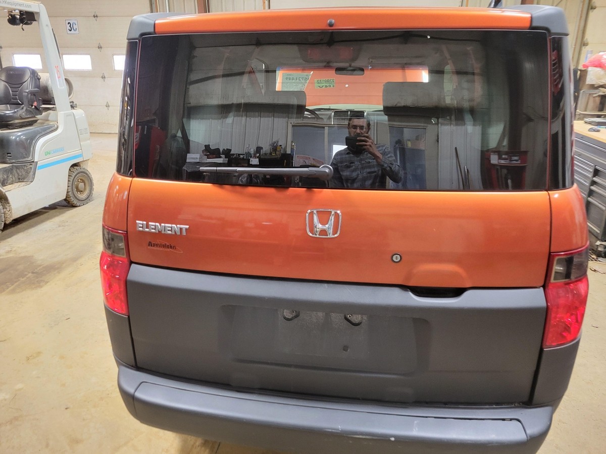 2003-2011 Honda Element Rear Upper Trunk Decklid Lift Gate Sunset