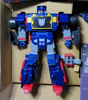 GI Joe Transformers Dreadnok Thunder Machine SOUNDWAVE ONLY OPEN BOX Crossover 
