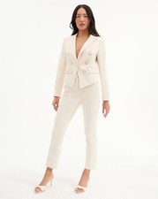 Veronica Beard Kimra Straight-Leg Pant 398 SZ 6